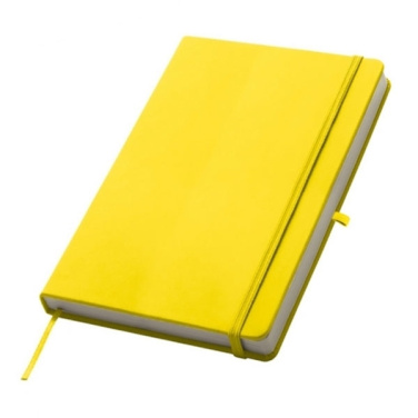 Logo trade promotional merchandise picture of: A5 note book KIEL